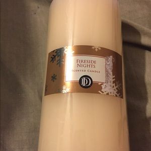Brand new scented candle fireside nights